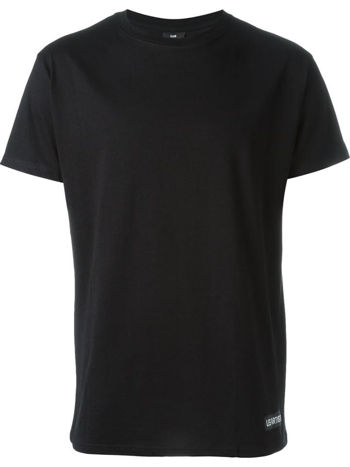 Les (art)ists Logo Print T-shirt, Men's, Size: Xl, Black, Cotton