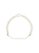 Niza Huang Fold Chain Bracelet - Metallic
