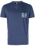 Sun 68 68 Embroidered T-shirt - Blue