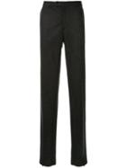Brioni Creased Slim Fit Trousers - Grey