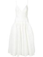 Alex Perry Abigail Midi Dress - White