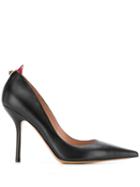 Valentino Pointed Toe Pumps - Black