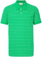 Ck Calvin Klein Striped Polo Shirt - Green