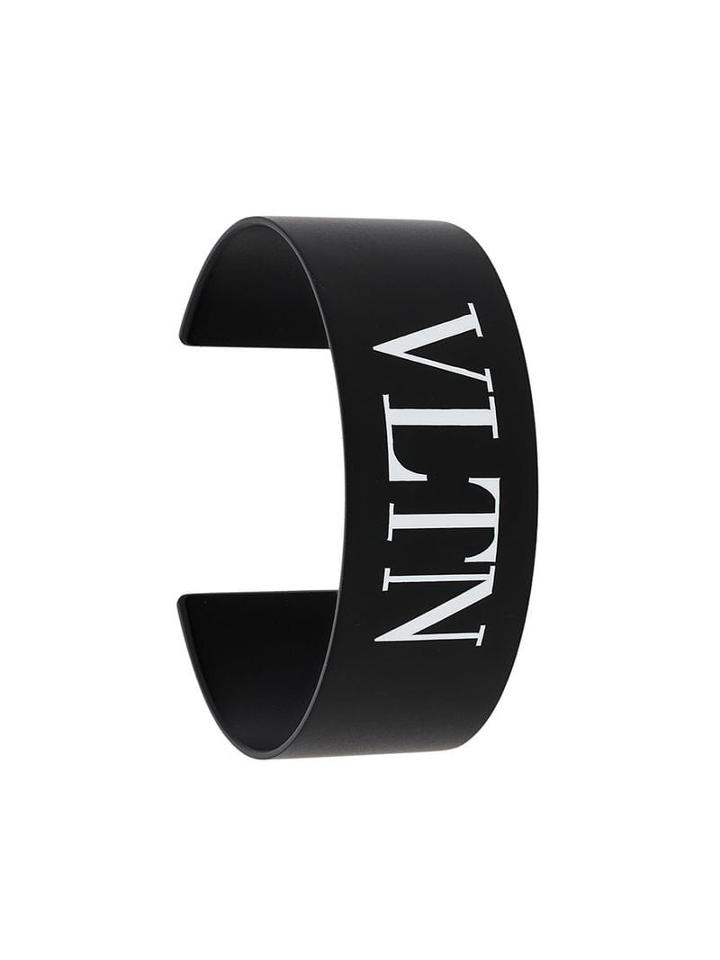 Valentino Logo Bracelet - Black