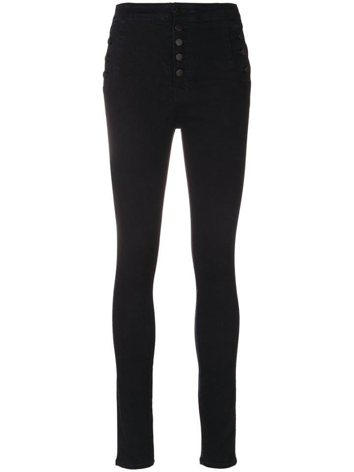 J Brand - Natasha Jeans - Women - Cotton/polyester/spandex/elastane - 27, Blue, Cotton/polyester/spandex/elastane