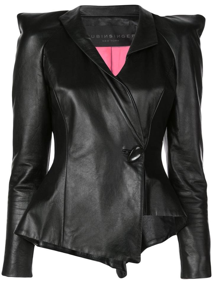 Rubin Singer Structured Shoulder Jacket - Black