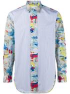 Comme Des Garçons Shirt Multi Print Long Sleeve Shirt - Multicolour