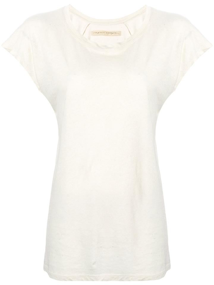 Raquel Allegra Oversized T-shirt - Nude & Neutrals