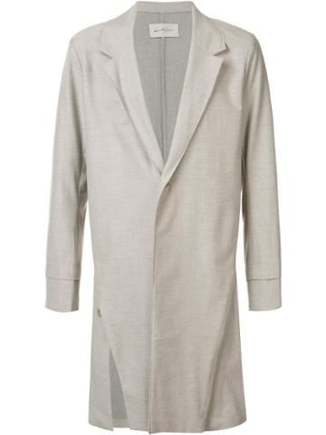 Ne. Sense 'zen' Coat, Men's, Size: Medium, Nude/neutrals, Polyester/rayon/wool