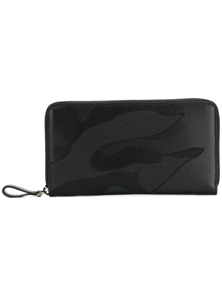 Valentino Valentino Garavani Camouflage Zip Wallet - Unavailable