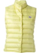 Moncler Liane Padded Gilet, Women's, Size: 0, Yellow/orange, Polyamide/goose Down