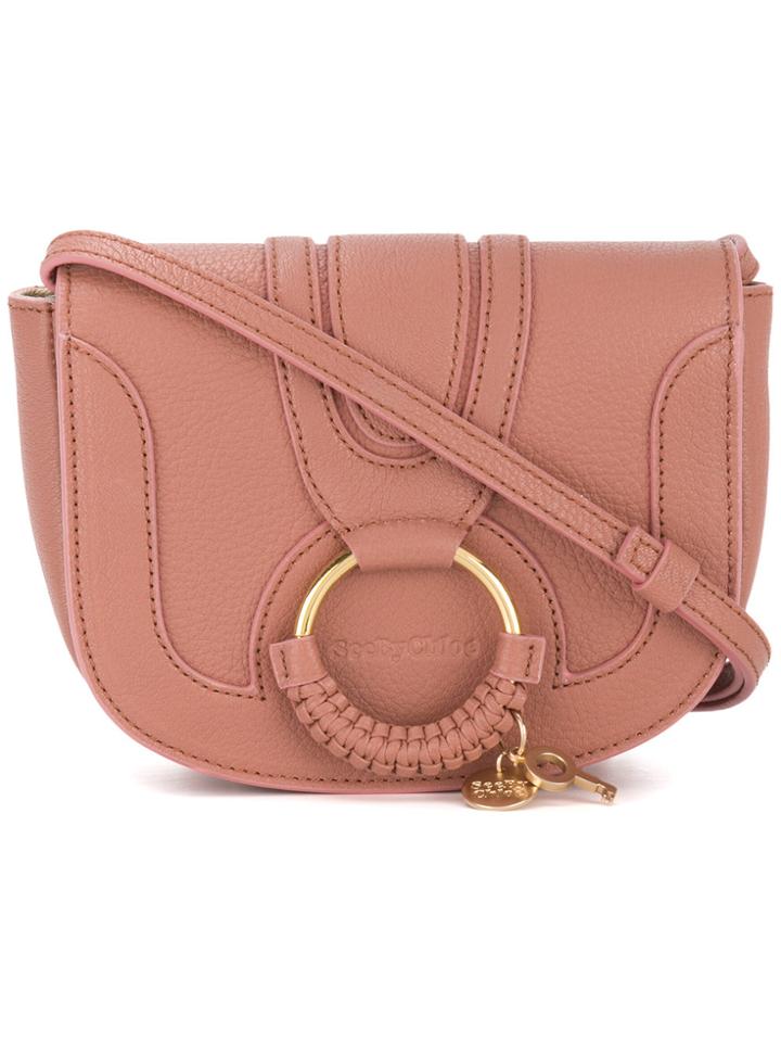 See By Chloé Small Hana Crossbody Bag - Pink & Purple