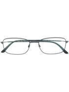 Giorgio Armani Square Frame Glasses - Blue