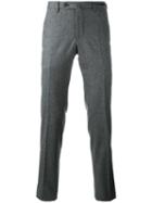 Pt01 Tapered Trousers, Men's, Size: 52, Grey, Virgin Wool/spandex/elastane