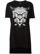 Marcelo Burlon County Of Milan Leopard Print T-shirt, Women's, Size: Small, Black, Cotton