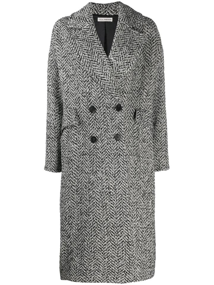 Ulla Johnson Harden Midi Coat - Black