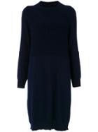 Gloria Coelho Longsleeved Knit Dress - Blue