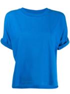 Mm6 Maison Margiela Plain T-shirt - Blue
