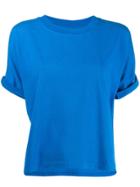 Mm6 Maison Margiela Plain T-shirt - Blue