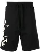 Diadora Logo Jogging Style Shorts - Black