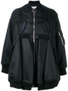 Comme Des Garçons Noir Kei Ninomiya Oversized Nylon Bomber Jacket -