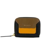 Marni Small Zip-around Purse - Black