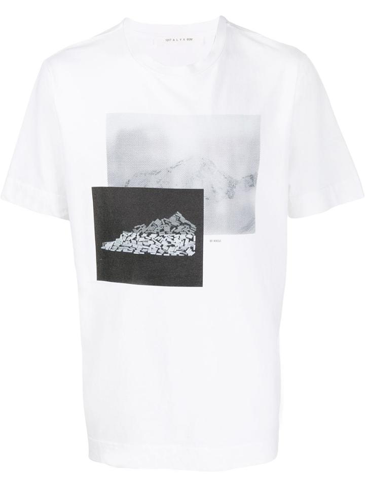 1017 Alyx 9sm Abstract Print T-shirt - White