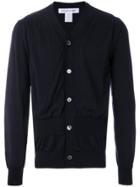 Comme Des Garçons Shirt Classic Buttoned Cardigan - Blue
