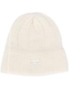 Courrèges Ribbed Beanie - Neutrals