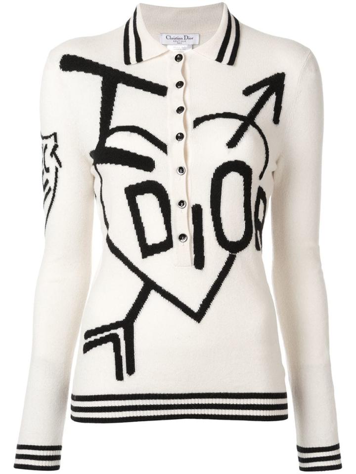 Christian Dior Vintage Long Sleeve Shirt - White