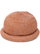 Missoni Mottled Weave Hat - Orange