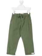American Outfitters Kids - Drawstring Trousers - Kids - Cotton - 6 Yrs, Green