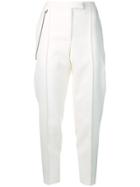 Bottega Veneta Chain Cropped Trousers - White