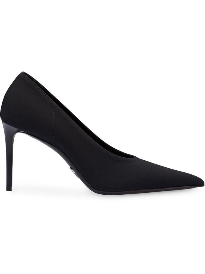 Prada Technical Fabric Pumps - Black