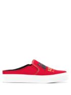 Kenzo K-skate Tiger Slip-on Loafers - Red