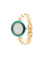 Gucci Pre-owned Changeable Bezel Analog Watch - Gold