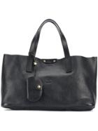 Il Bisonte Long Rectangle Tote Bag - Black
