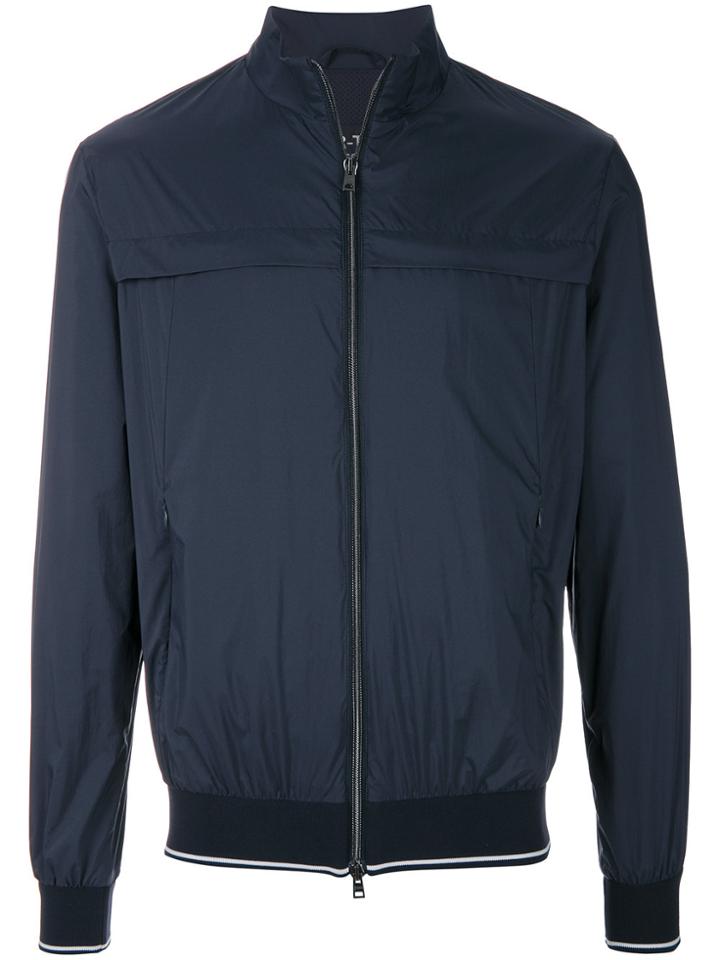 Herno Short Bomber Jacket - Blue