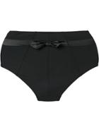 Marlies Dekkers Cache Coeur High-waisted Bikini Briefs - Black