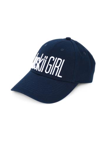 Duskii Girl - Logo Cap - Kids - Cotton - One Size, Blue