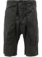 Masnada Textured Shorts - Black