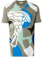 Versace Collection Printed Short Sleeved T-shirt - Multicolour