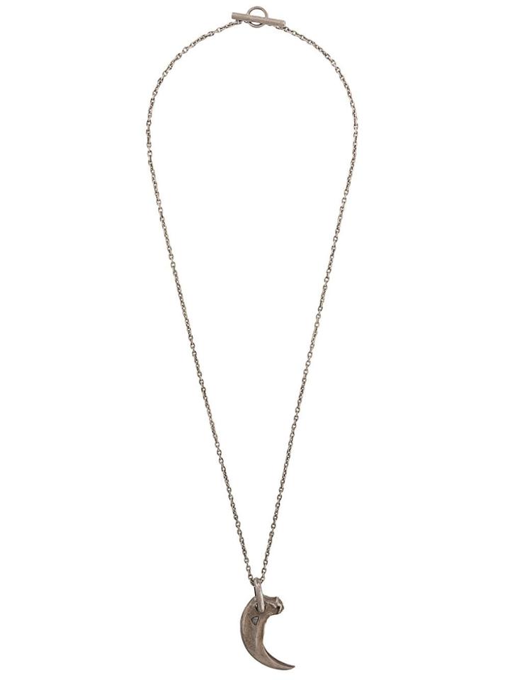 Parts Of Four Bear Claw Necklace - Silver