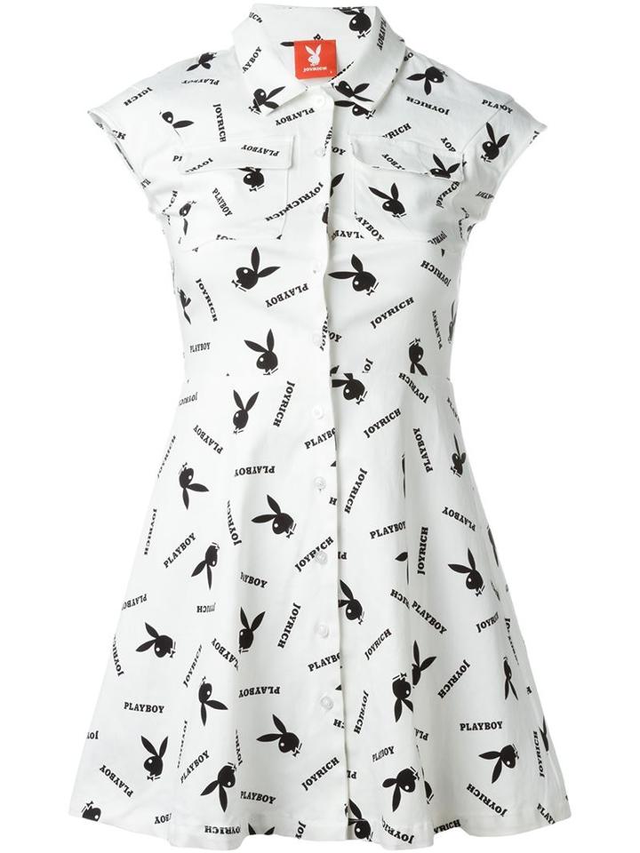 Joyrich Playboy Print Shirt Dress