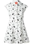 Joyrich Playboy Print Shirt Dress