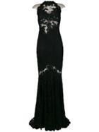 Olvi´s Lace-embroidered Maxi Dress - Black