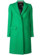 Ps By Paul Smith Single-breasted Coat - Green