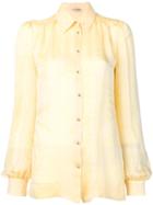 Emilio Pucci Long Sleeved Blouse - Yellow
