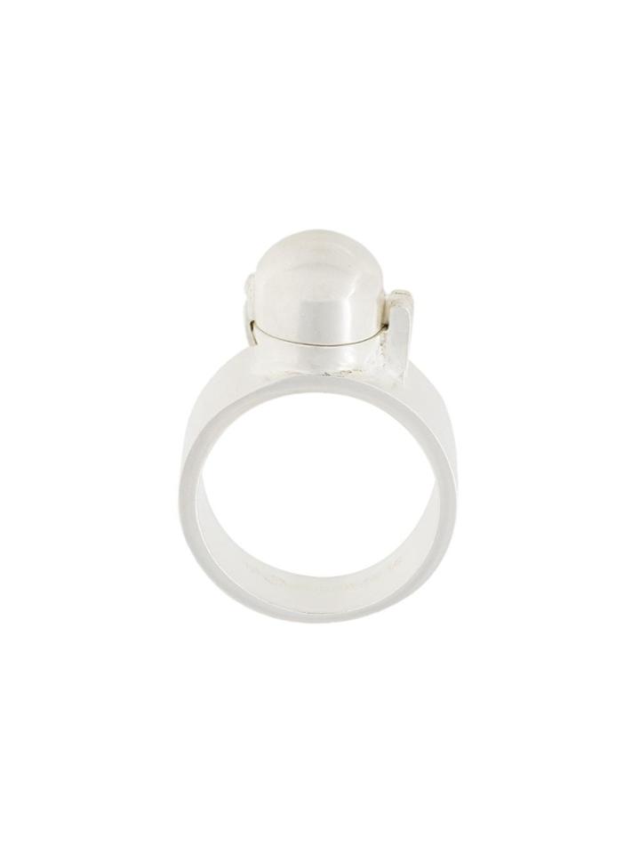 Maison Margiela Hinged Ring - Metallic