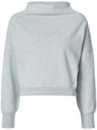 Champion Funnel Cropped Sweatshirt - Grey